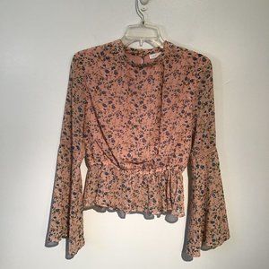 Emory Park Floral Print Blouse